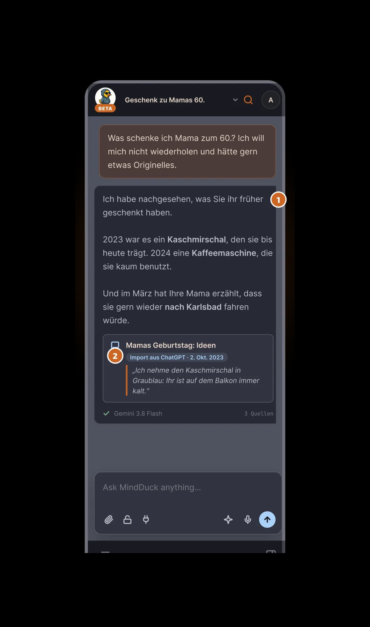 Modelle werden sich ändern. Ihr Gedächtnis - bleibt bei Ihnen